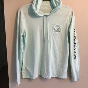 Vineyard Vines Hoodie in Light Green